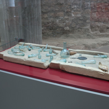 Antiquarium. Sala espositiva. Reperti archeologici